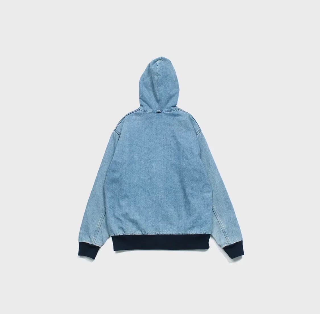 오어슬로우x빔즈 데님 후드 집업 자켓 상품이미지8