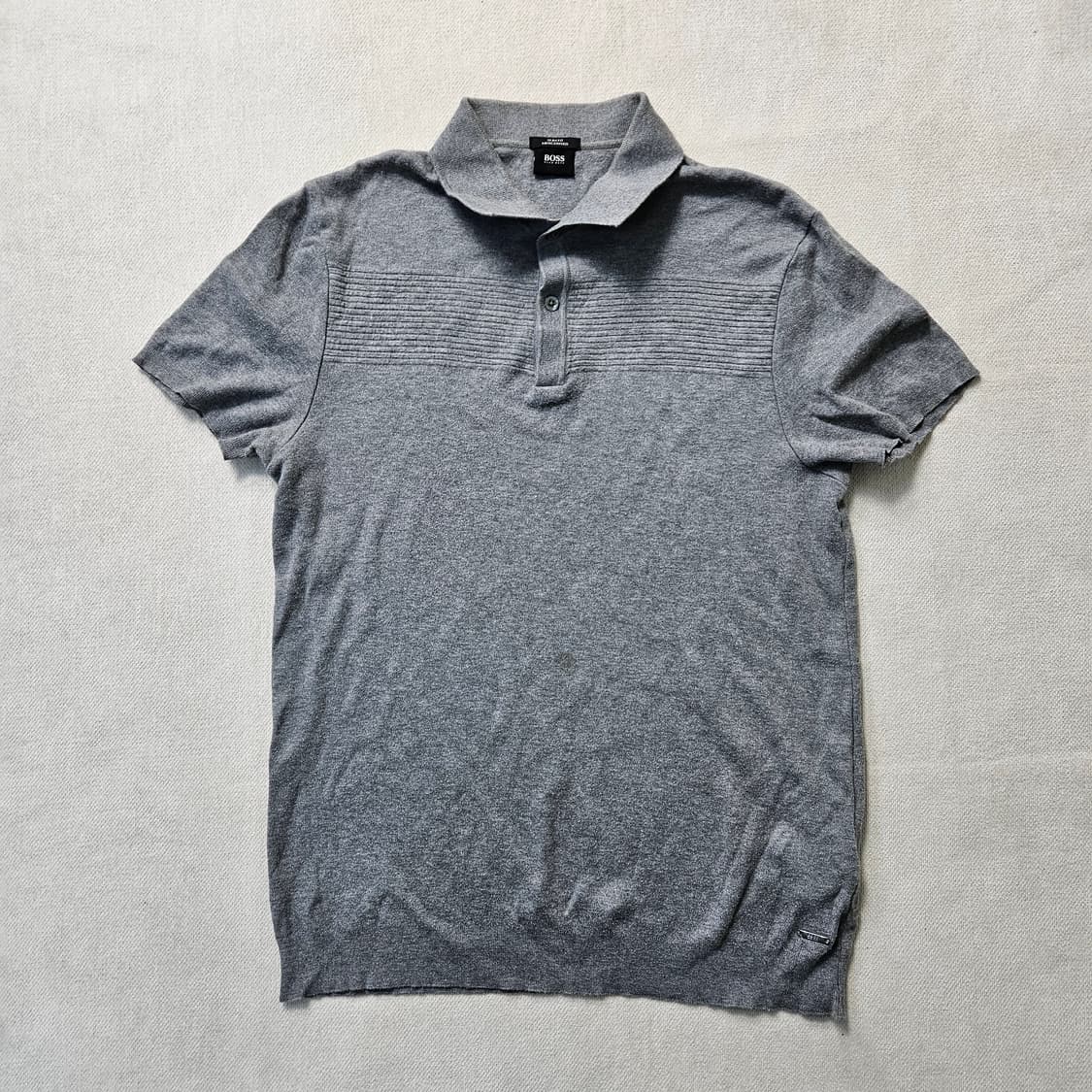 S 휴고보스 카라 반팔 티셔츠 0305Y 상품이미지1