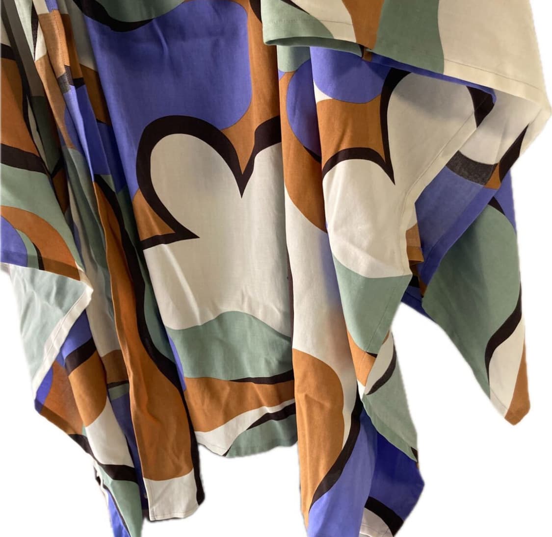 이세이미야케 패턴 폰쵸 케이프 새상품 상품이미지4