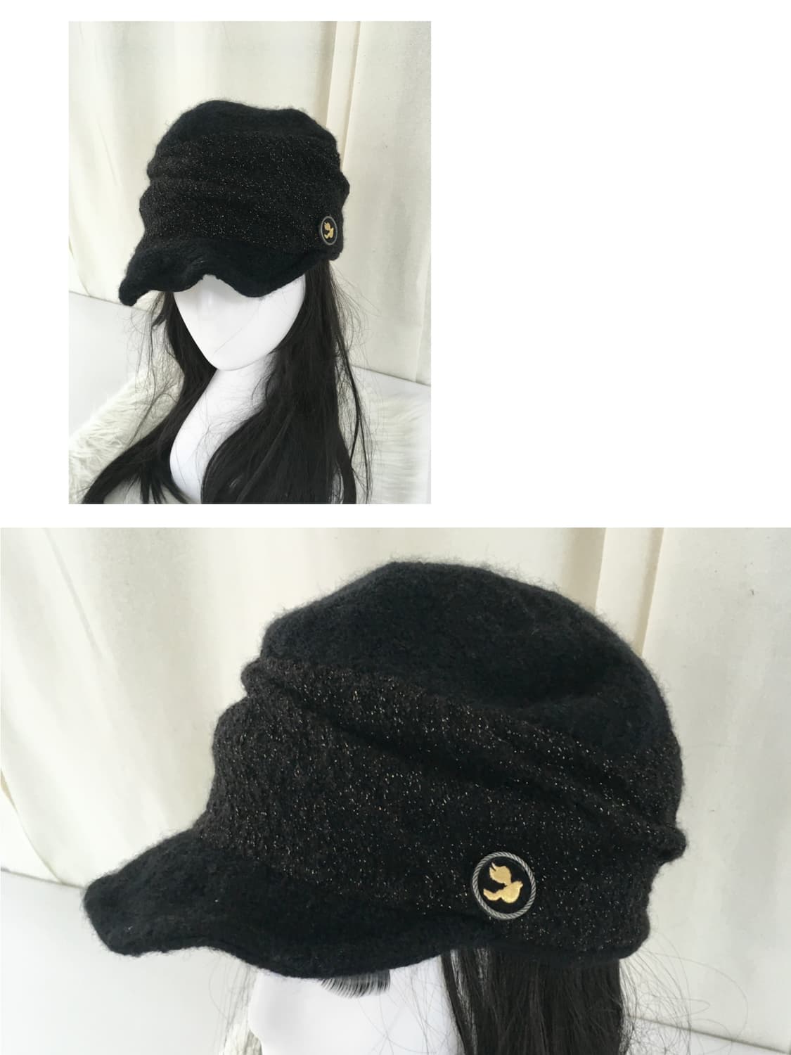 Ca4la 카시라 와이어 드레이프 캡 상품이미지6