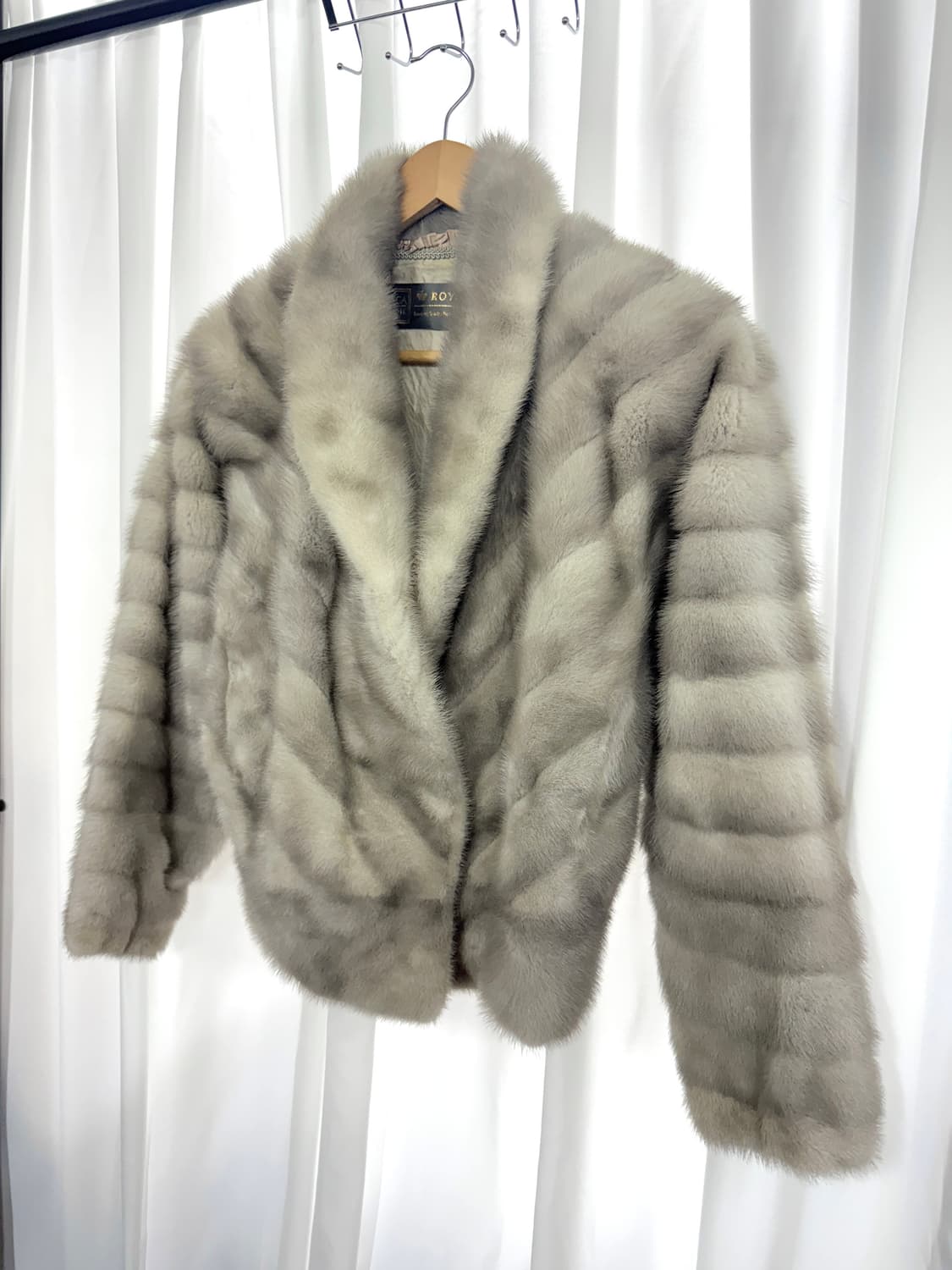 SAGA mink coat / 그레이 풀스킨 상품이미지1