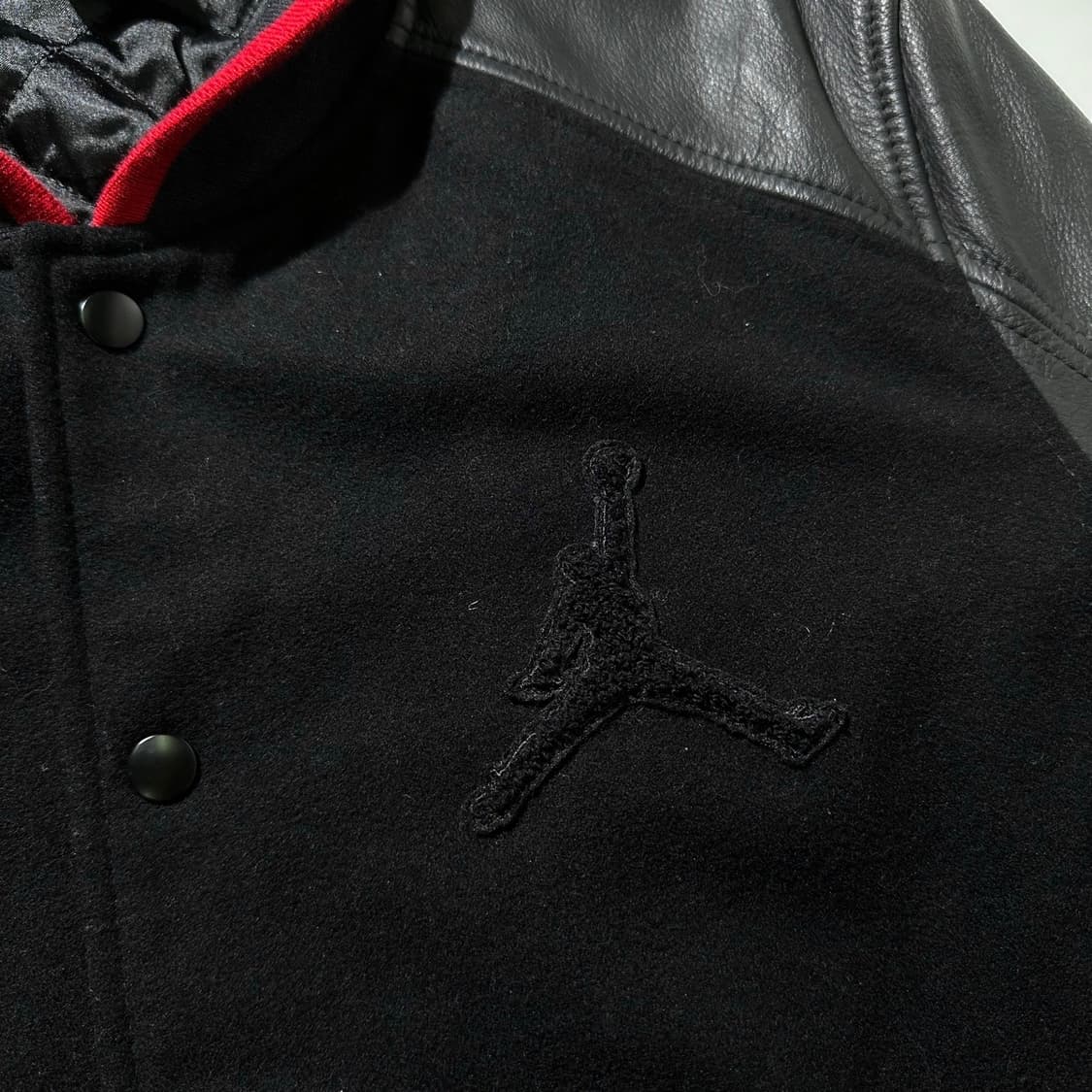 나이키 조던 울 카우레더 바시티 스타디움 자켓 상품이미지5