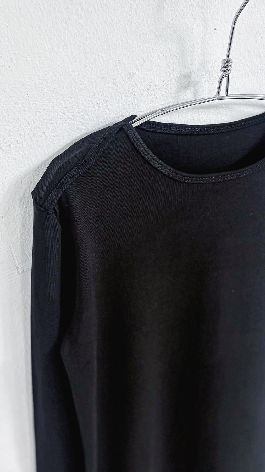 바인딩 숄더 슬림 롱 슬리브 SIZE 1 상품이미지3