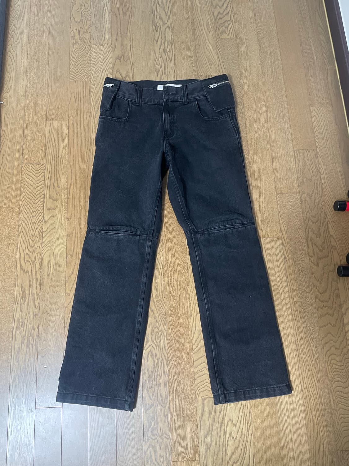 플라스틱프로덕트 백 팬츠 s 블랙 상품이미지1