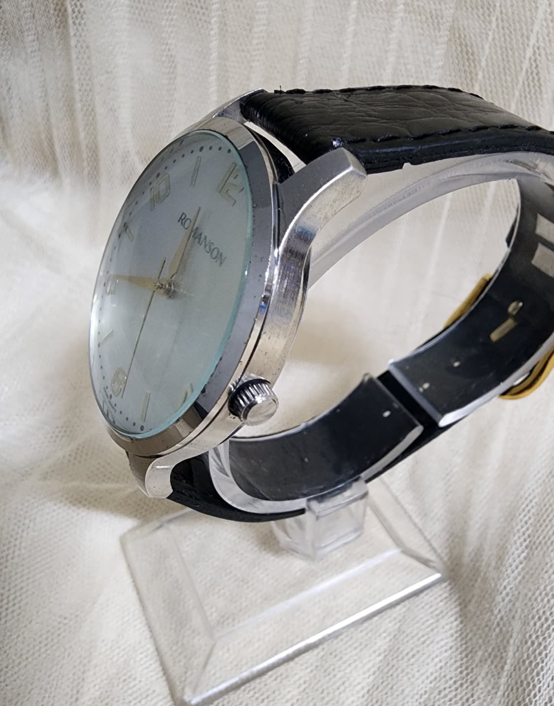 로만손 실버 쿼츠 남자 손목시계 상품이미지3