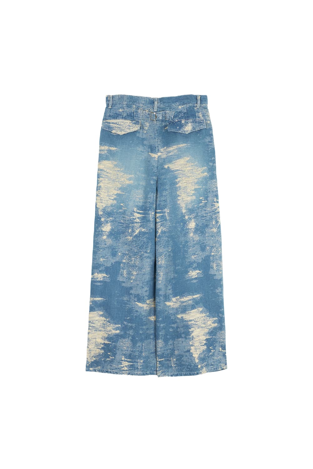 새상품 탁 TAAKK 인디고 블리치 와이드 데님 3사이즈 상품이미지3