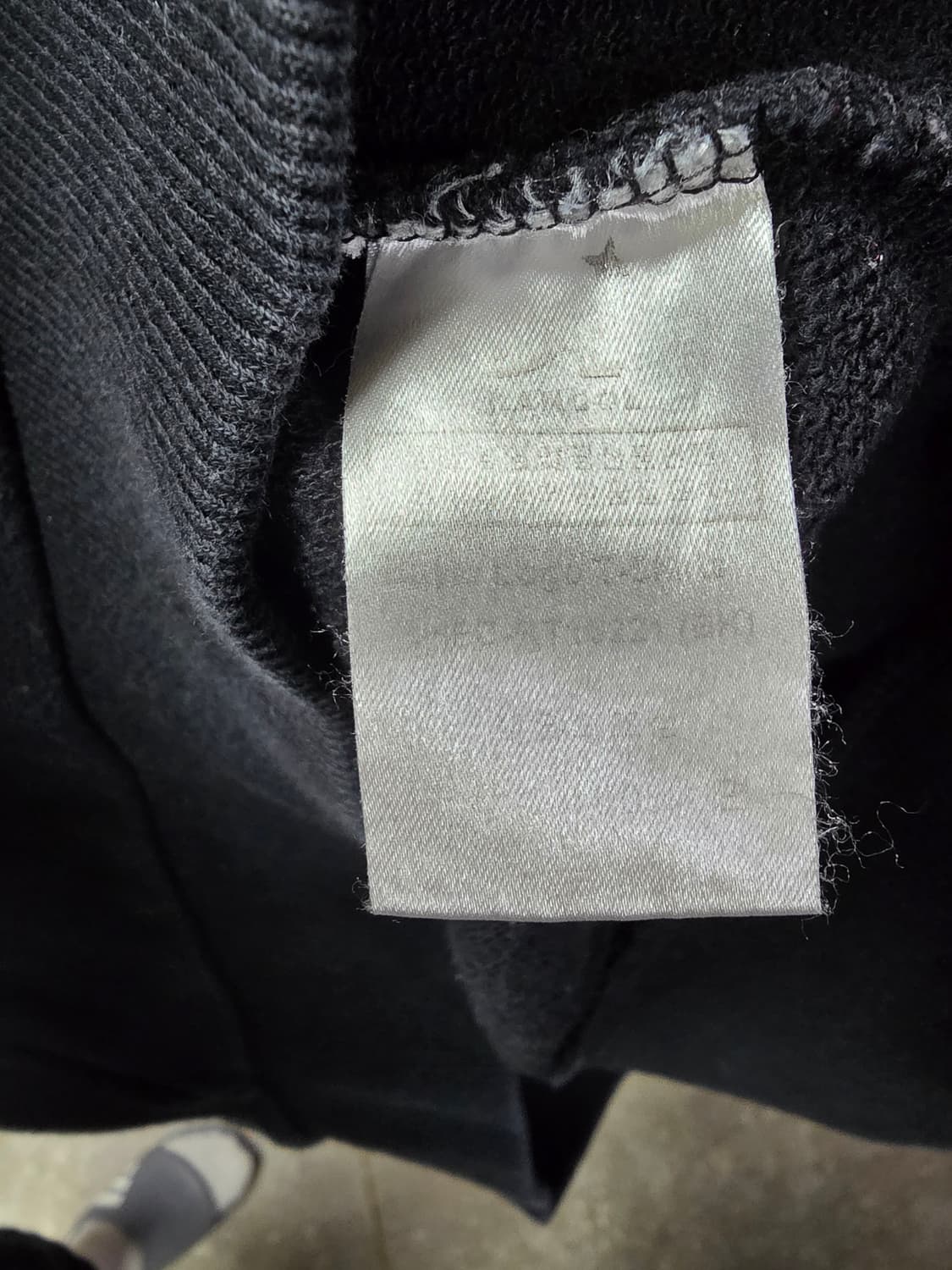 캉골 블랙 맨투맨 (1300) 상품이미지4