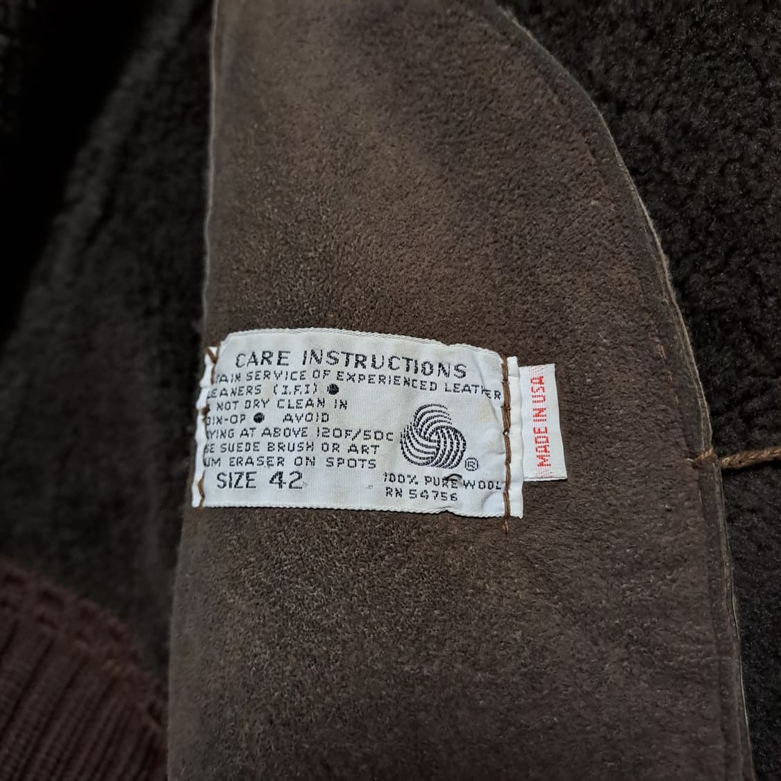 (택포) MADE IN USA 시어링 양가죽 양털 무스탕 105 B32 상품이미지9