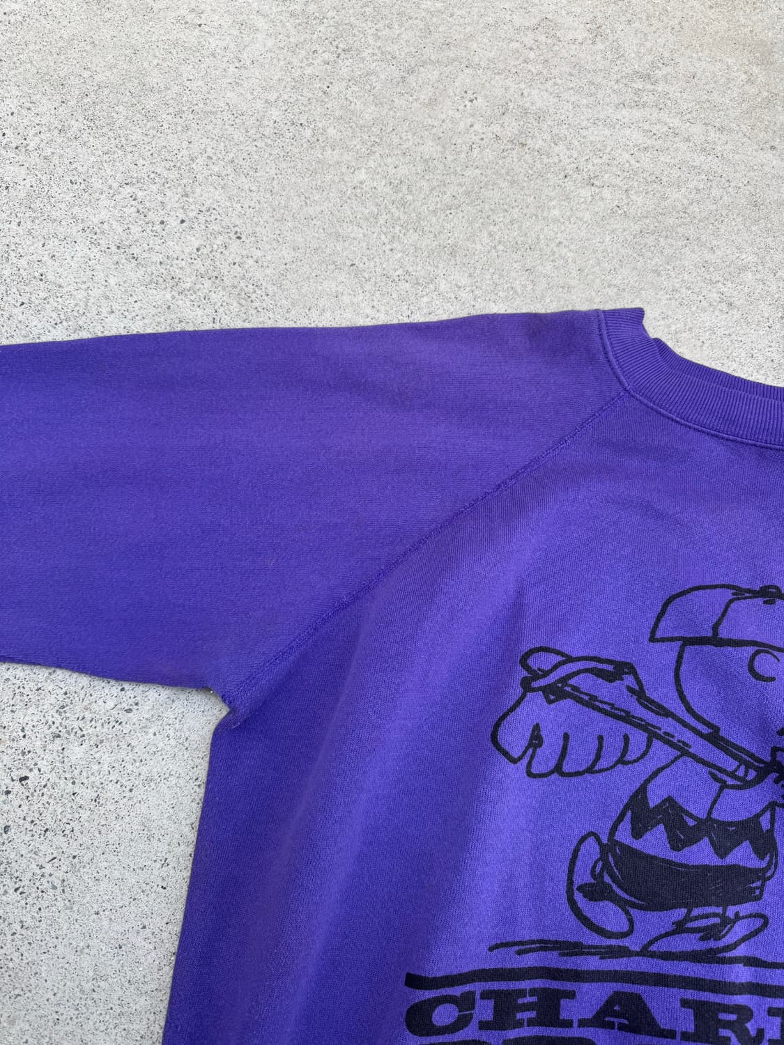 80s 스누피 찰리 브라운 크루넥 상품이미지4