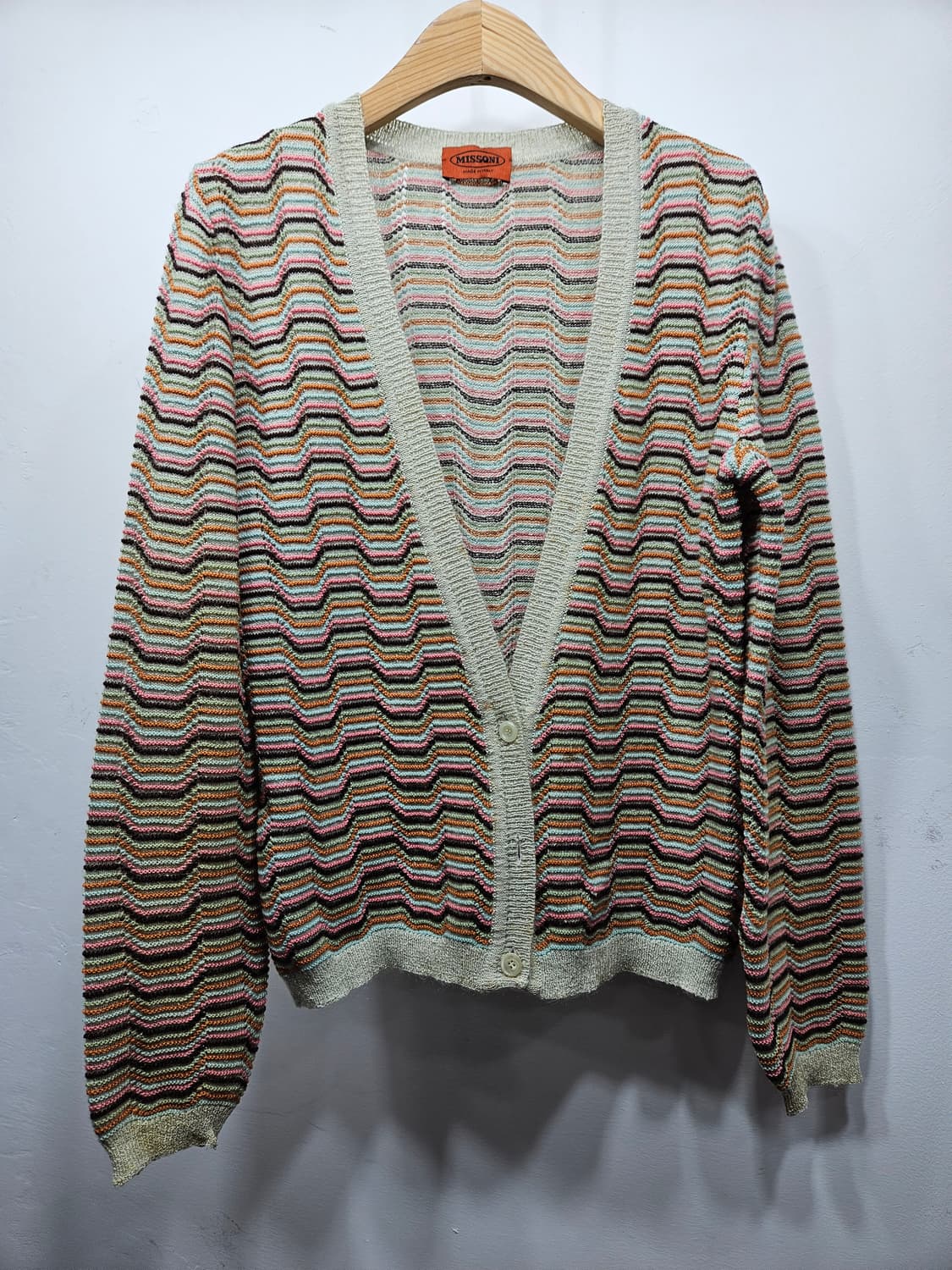 미쏘니 패턴 가디건 상품이미지7