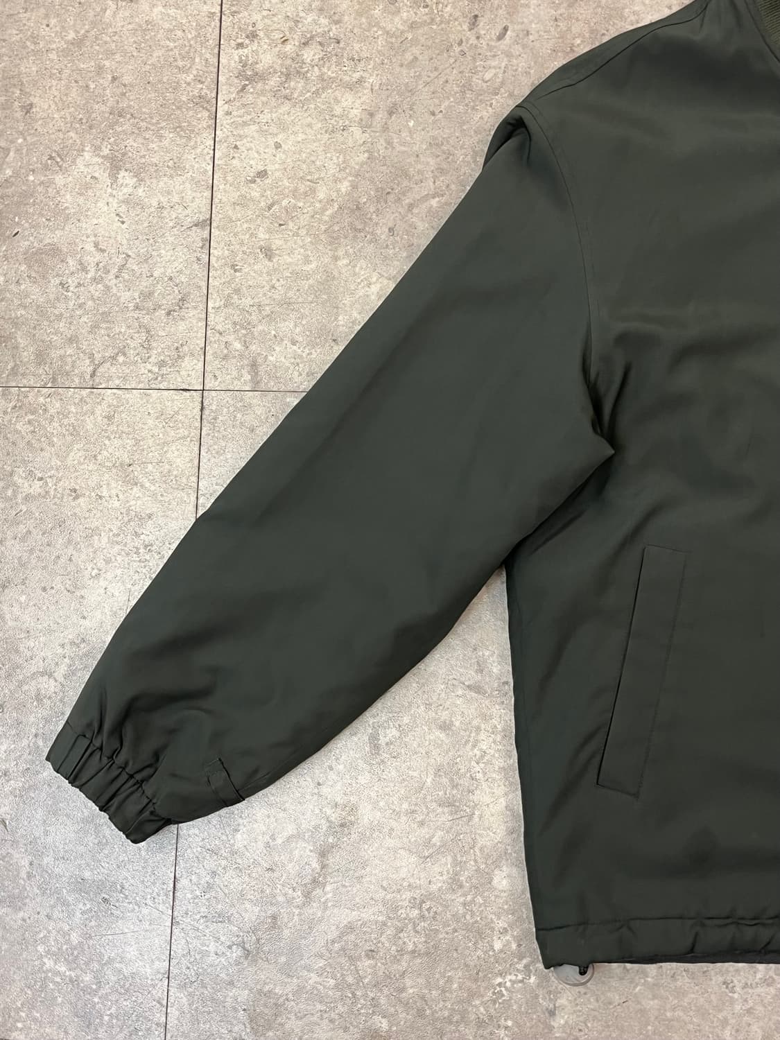 입생로랑 블루종 자켓 딥그린 95 #csz1885 상품이미지6