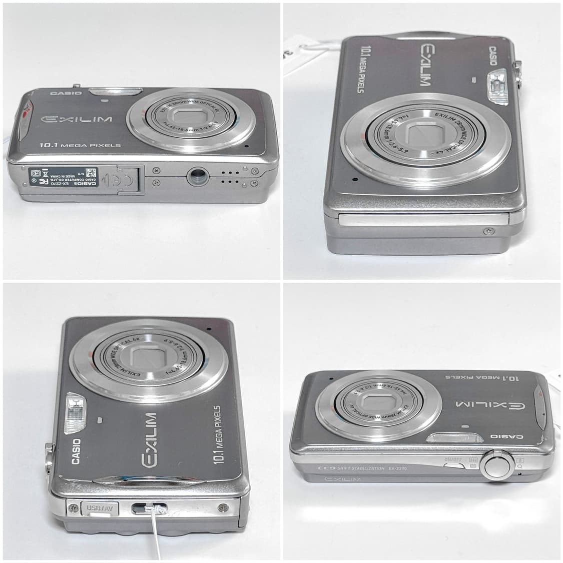 카시오 엑슬림 Z270 실버 빈티지디카 상품이미지3