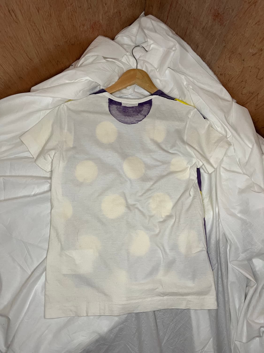 꼼데가르송 트리콧 폴카 도트 티셔츠 상품이미지2