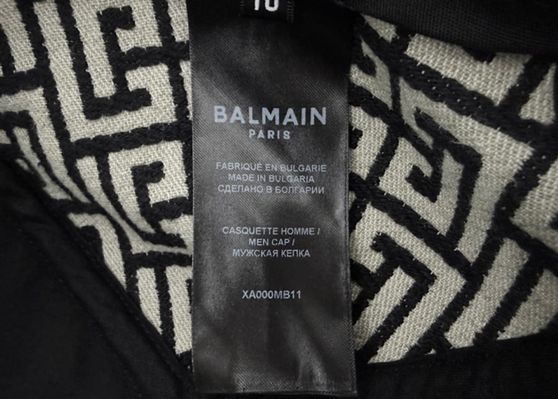 발망 자카드 모노그램 볼캡 상품이미지8