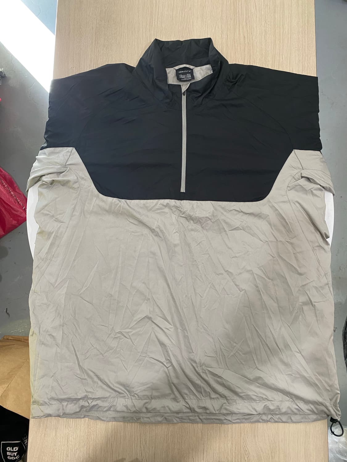 나이키 골프 블랙/아이보리 아노락 바람막이 (xl) 상품이미지3