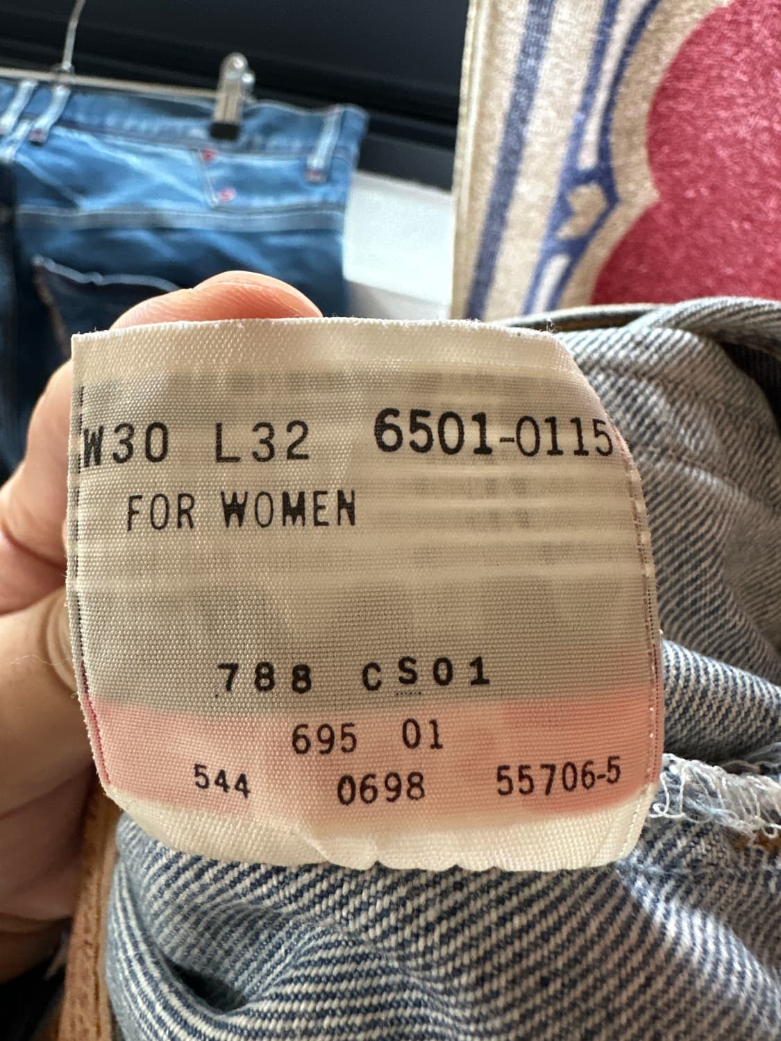 Made in USA🇺🇸 90년대 리바이스501 30/32 버튼플라이 상품이미지9