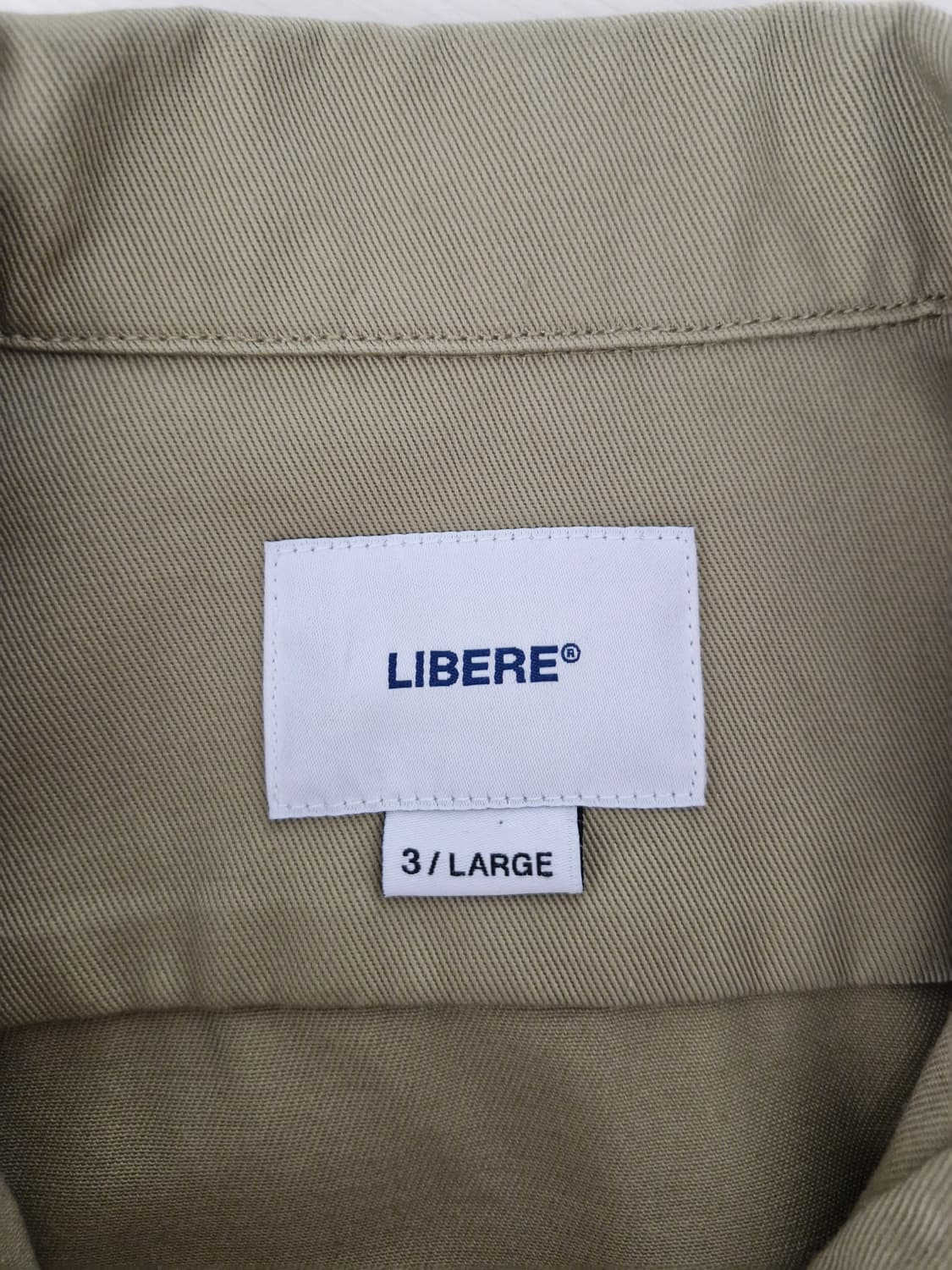 리베레 x 디키즈(LIBERE x Dickies)플러스 워크 셔츠 베이지 상품이미지6