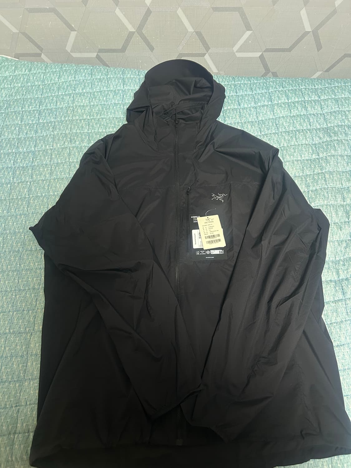 xxl)26ss 아크테릭스 스쿼미시 후디 블랙 상품이미지2