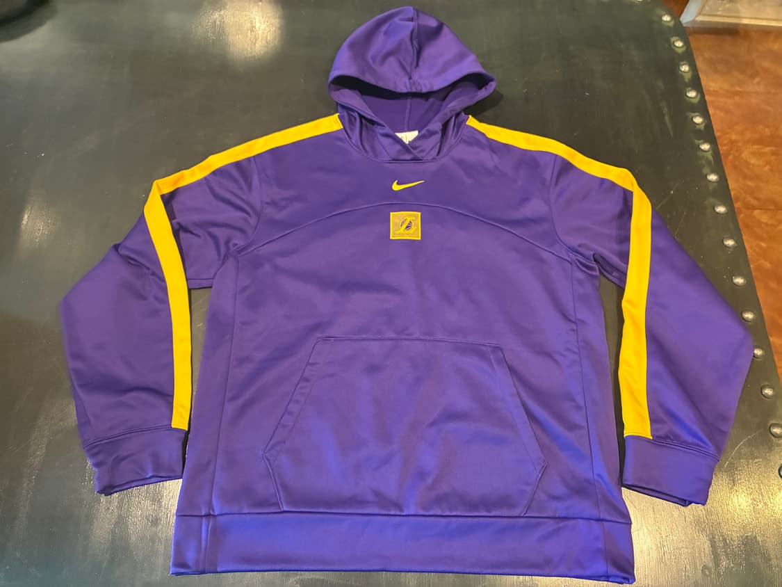 L) 나이키 N B A LA레이커스 웜업 후드티 상품이미지1