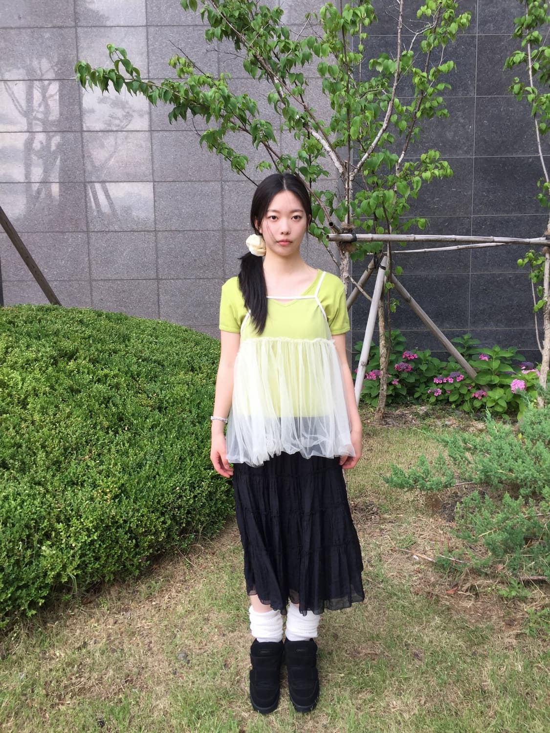 일본빈티지 키치 괴짜 스즈코 레이어드 코디세트 상품이미지1