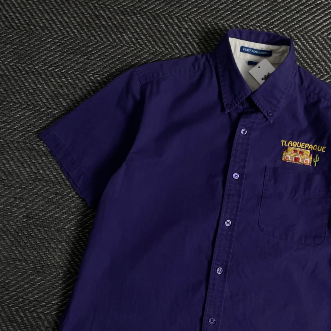 USA 올드스쿨 박시핏 워크 셔츠o 3486 상품이미지3