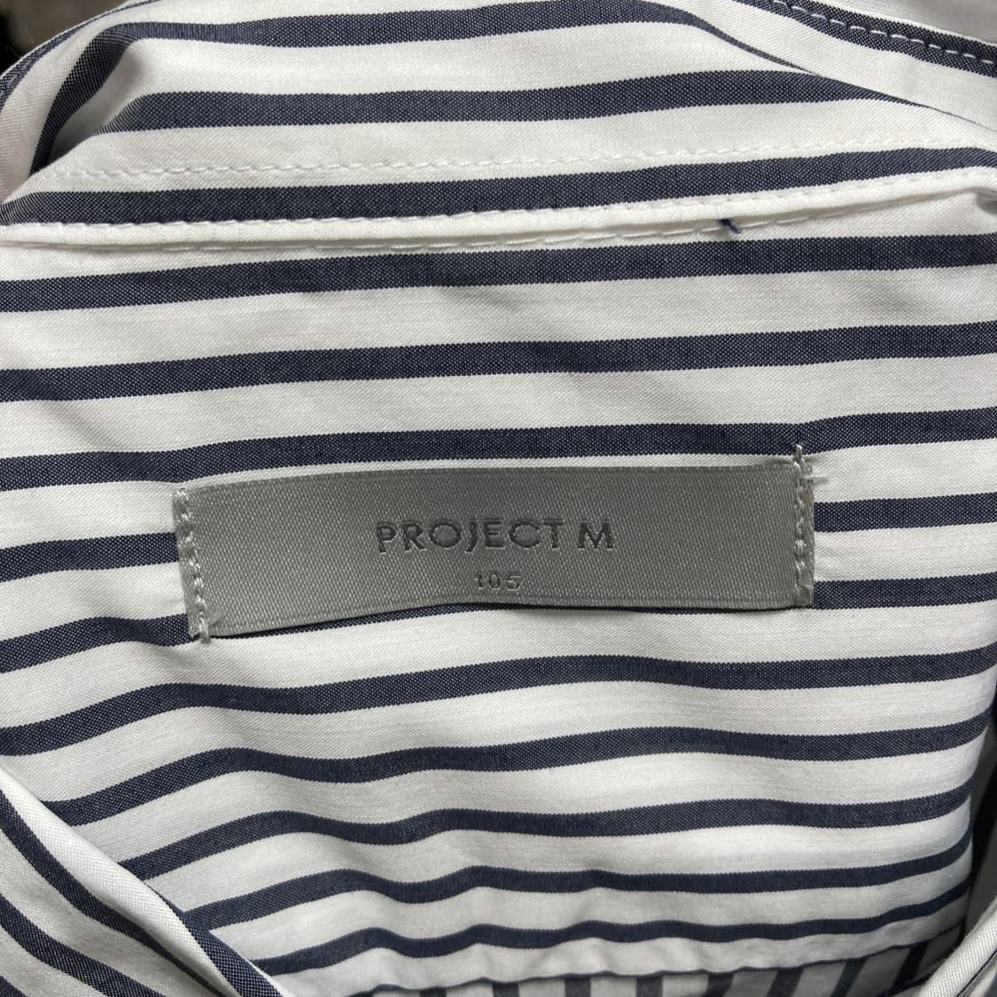 폴햄 택새상품 남성스트라이프셔츠 남방 XL 상품이미지4