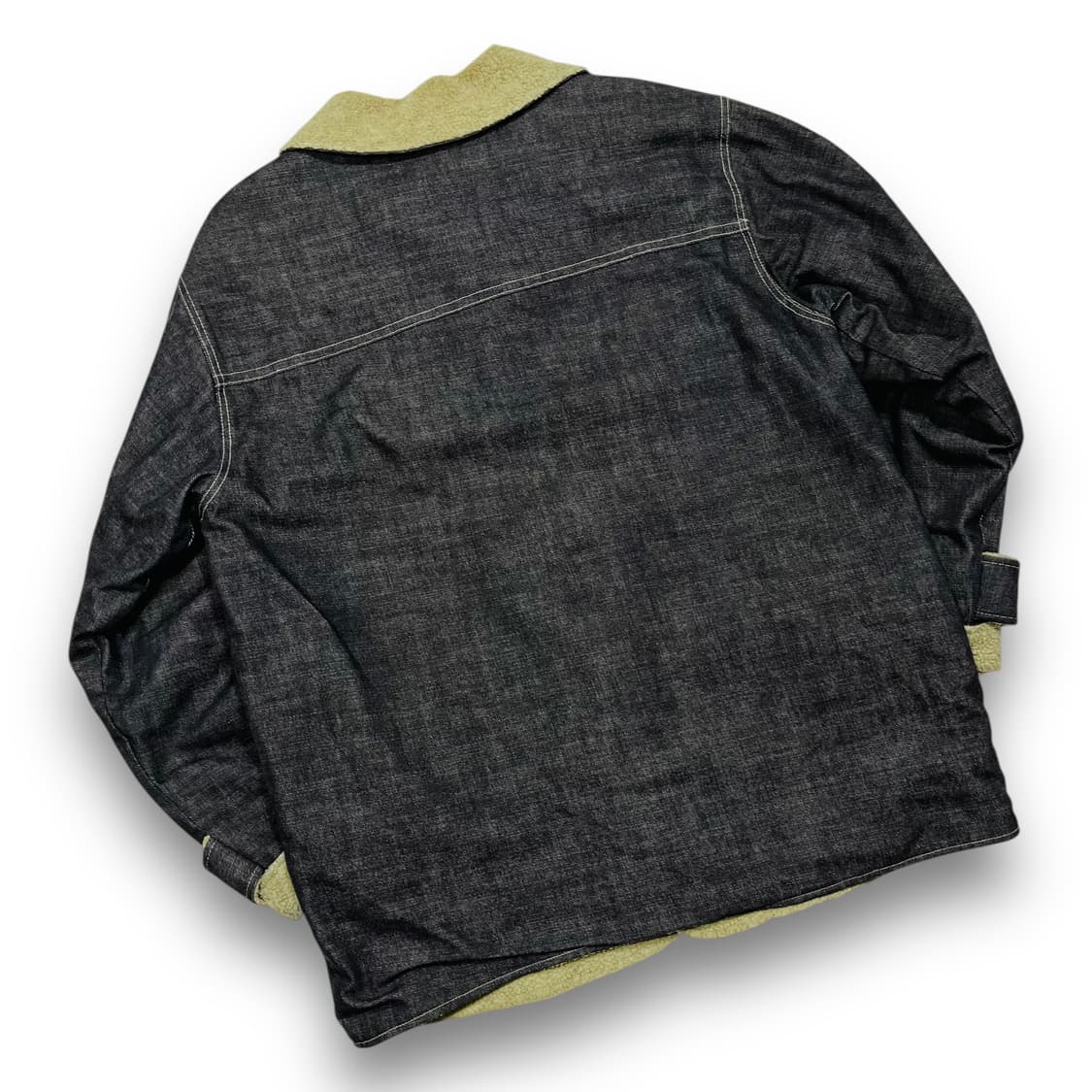 Evisu OG fleece vintage denim jacket 상품이미지4