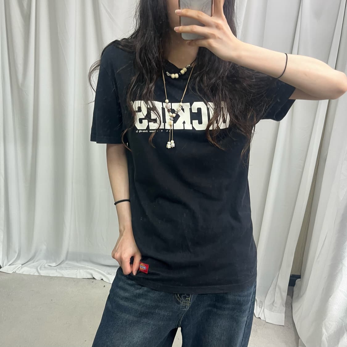 Dickies black T-shirts 상품이미지3