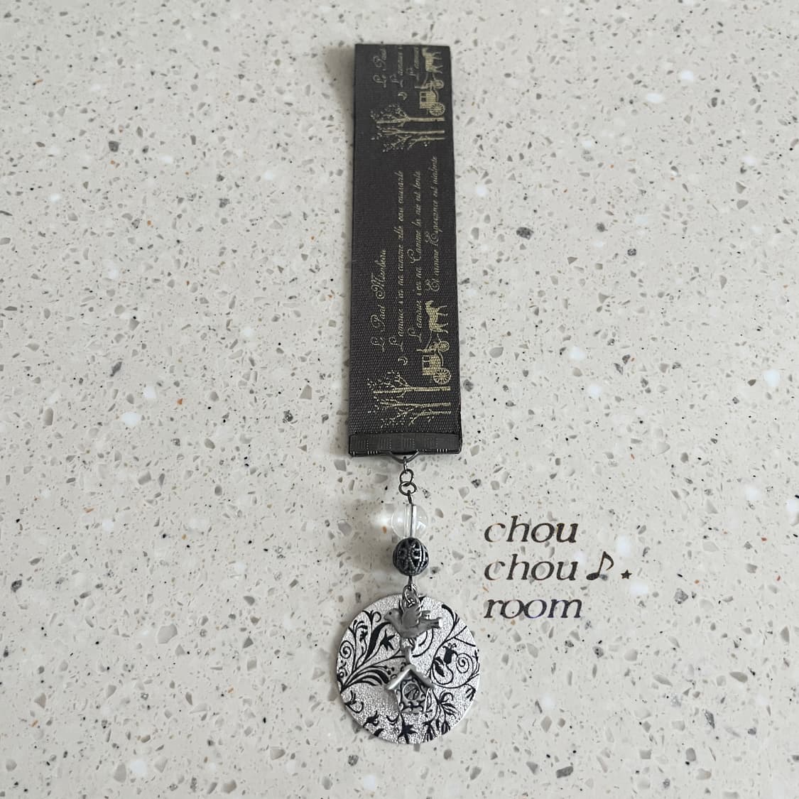 리본 펜던트 책갈피 ⊰nature story⊱ bookmark 상품이미지2