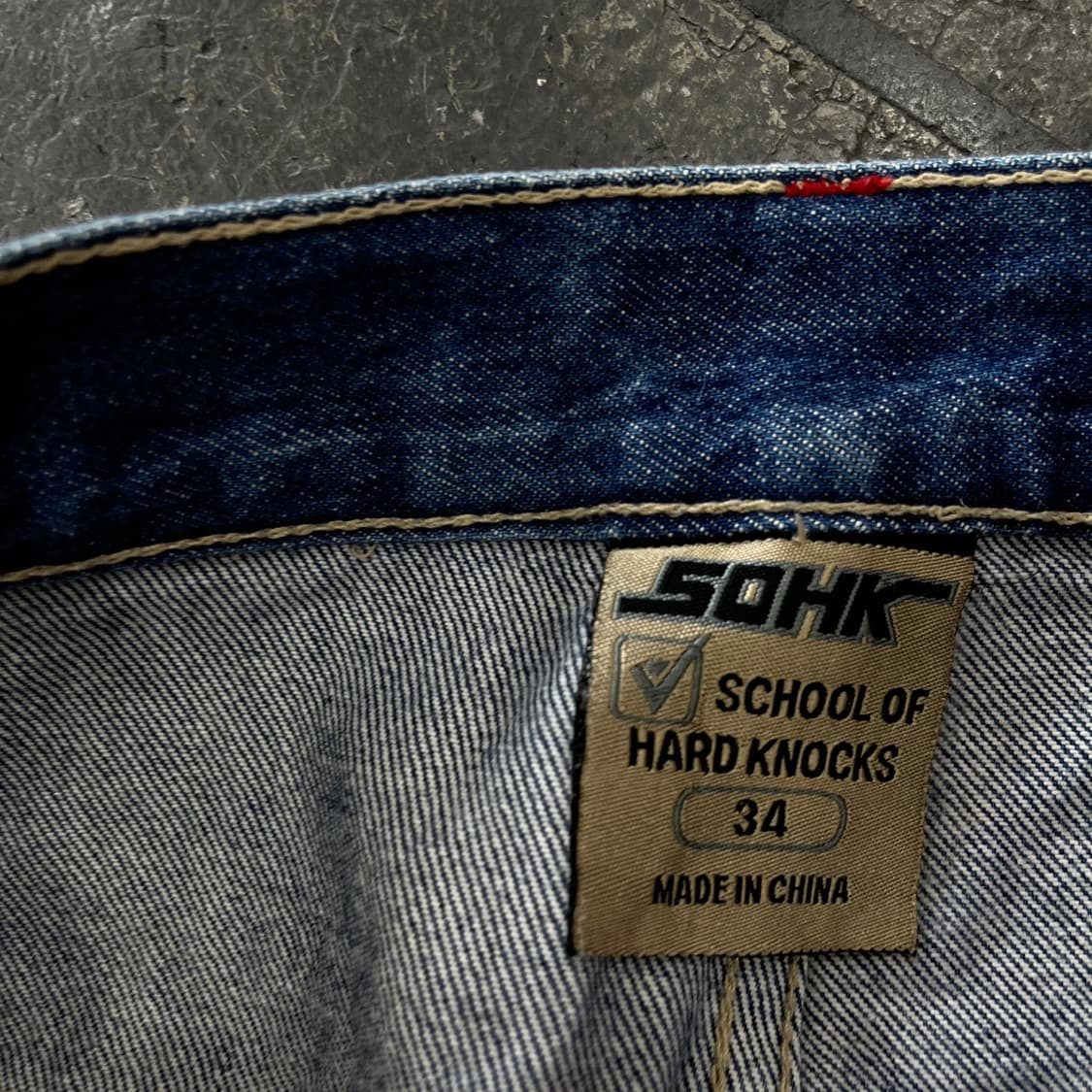 SOHK 올드스쿨 카펜터 데님 팬츠 34 상품이미지3