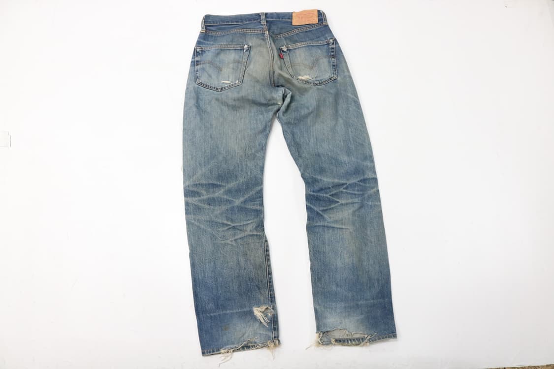 리바이스 빈티지 501XX 빅E 커스텀 디스트로이드 데님 팬츠 (31) 상품이미지6