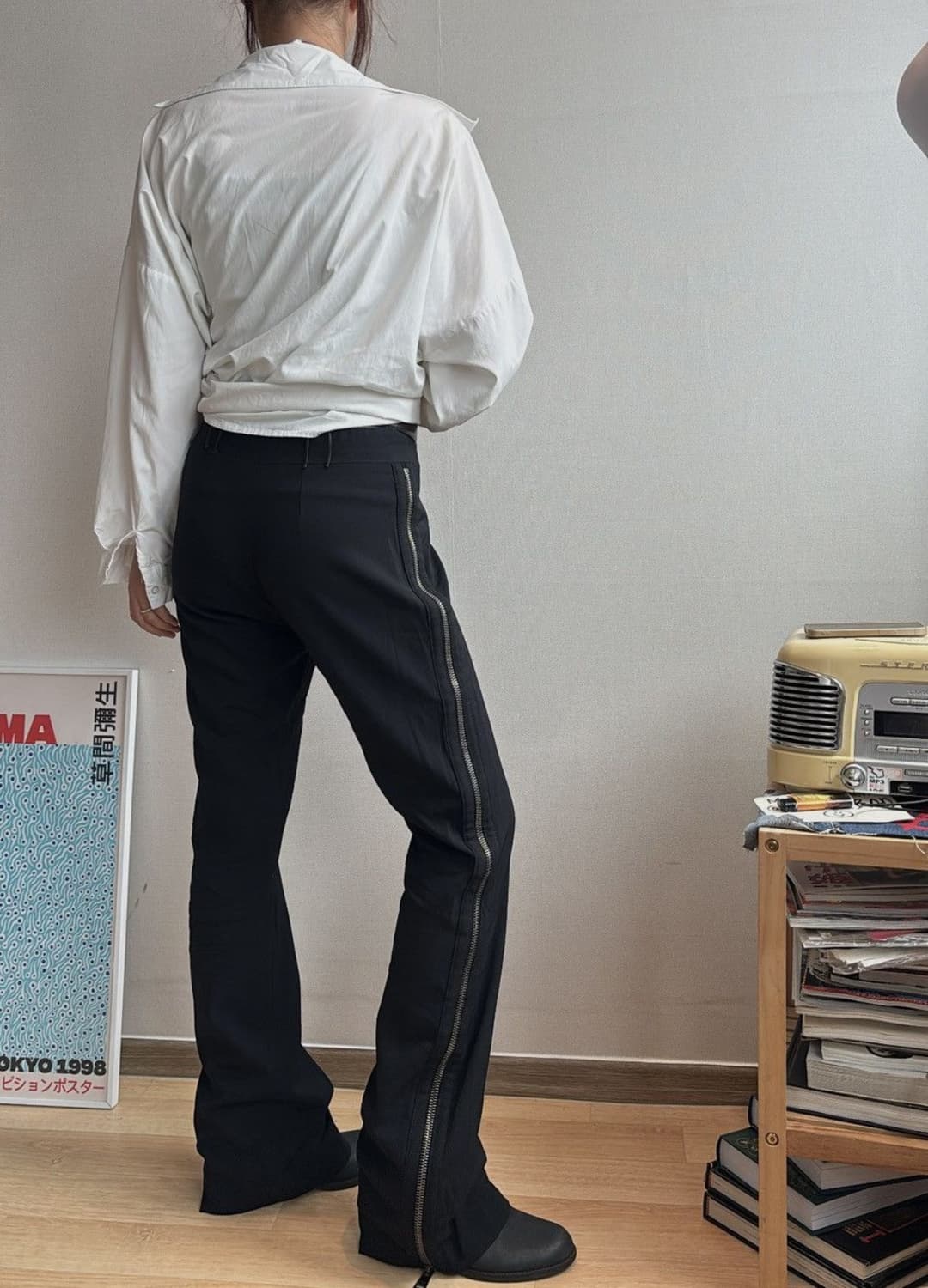 Side Zipper Trouser by F•G 상품이미지3