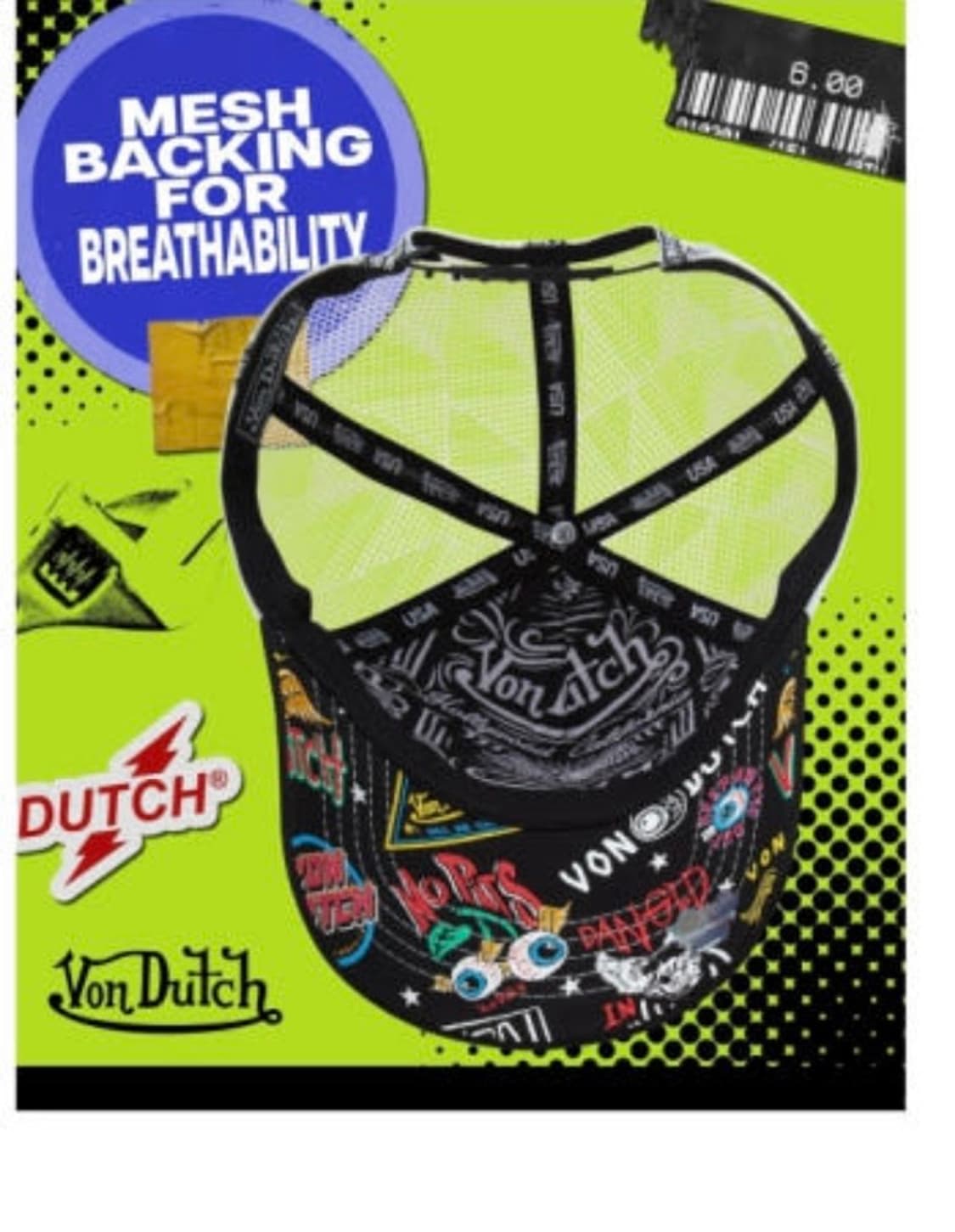 본더치 모노그램 트럭커 캡  상품이미지2