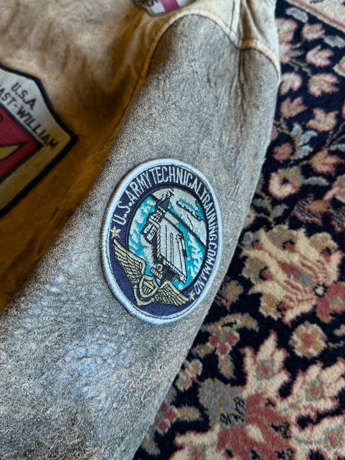 A-2 플라이트 램스킨 레더 자켓 100 상품이미지4