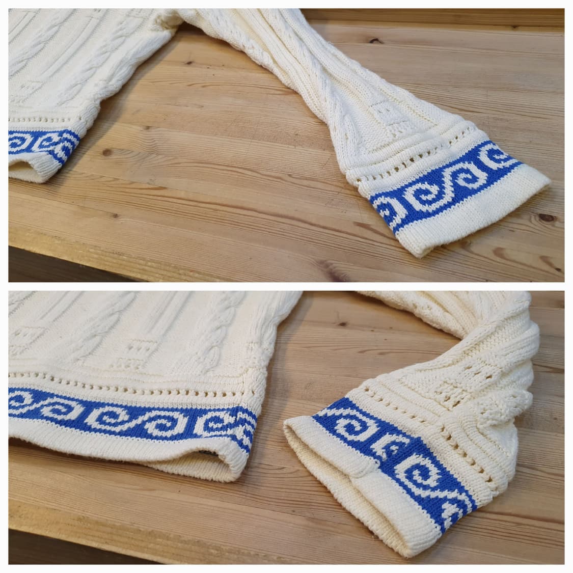 55/66.겐죠 크롭 블록니트 상품이미지4