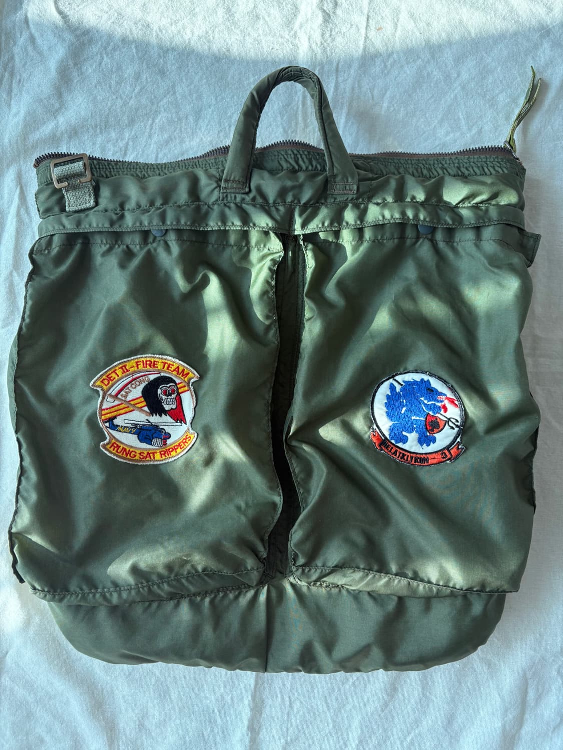 70s 헬멧백 타올 내피 상품이미지3