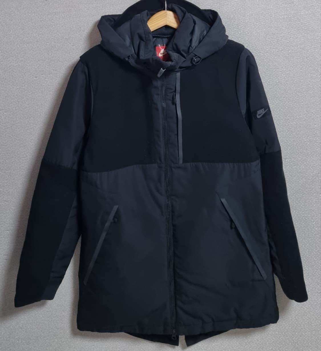 S ) 나이키 블랙 덕다운 오리털 패딩 상품이미지1