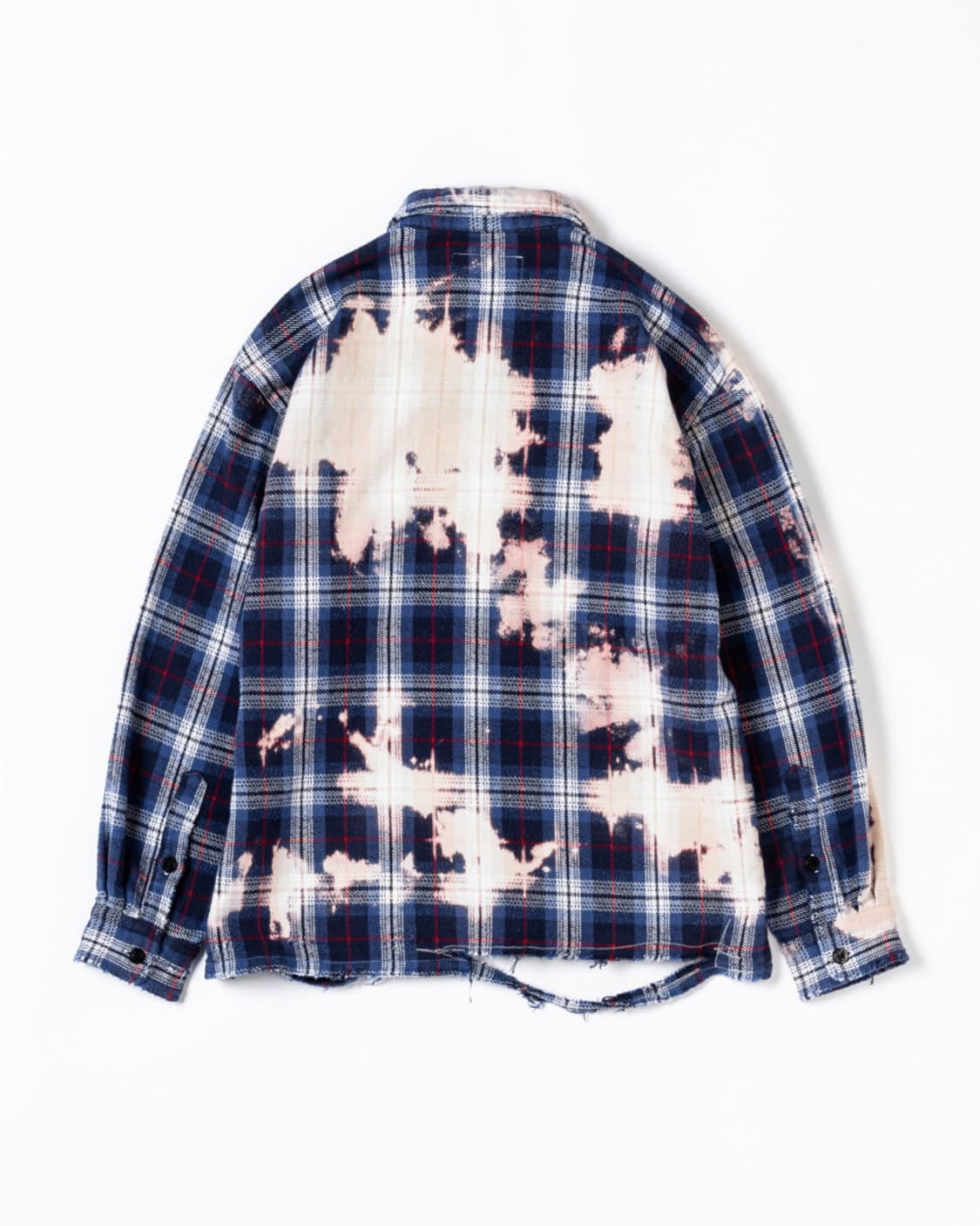 아나크로놈 플란넬 블리치 셔츠 블루 상품이미지3