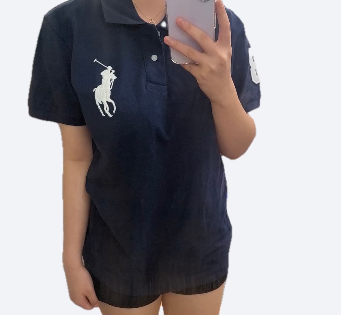 💙폴로 랄프로렌 빅포니 네이비 PK 카라티💙 상품이미지1