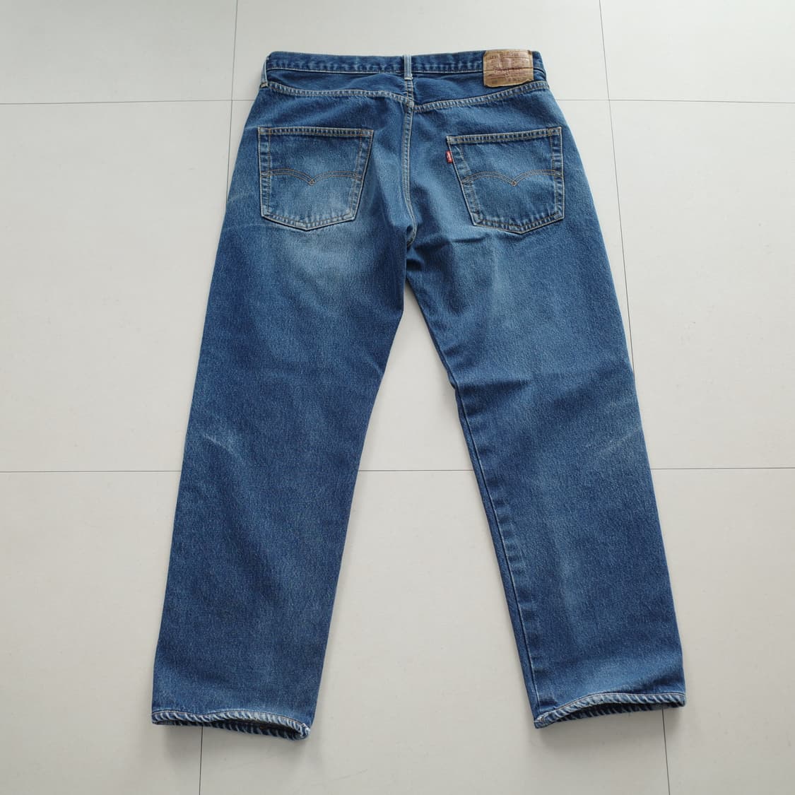 90s 리바이스 505 USA생산 중청 데님 36사이즈  상품이미지7