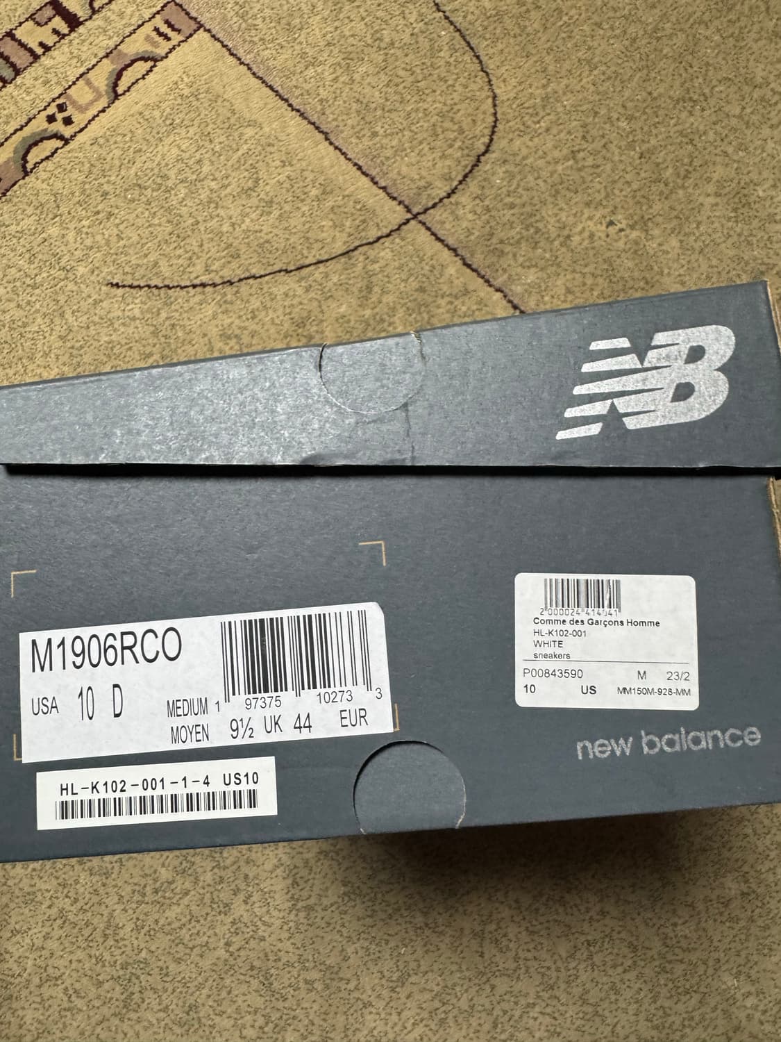 꼼데가르송 옴므 뉴발란스 1906R 화이트 280 상품이미지8