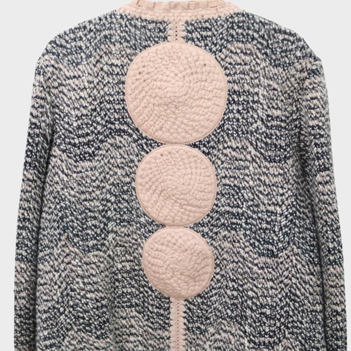 [미사용품]미쏘니  울 혼방 가디건  61419 상품이미지6