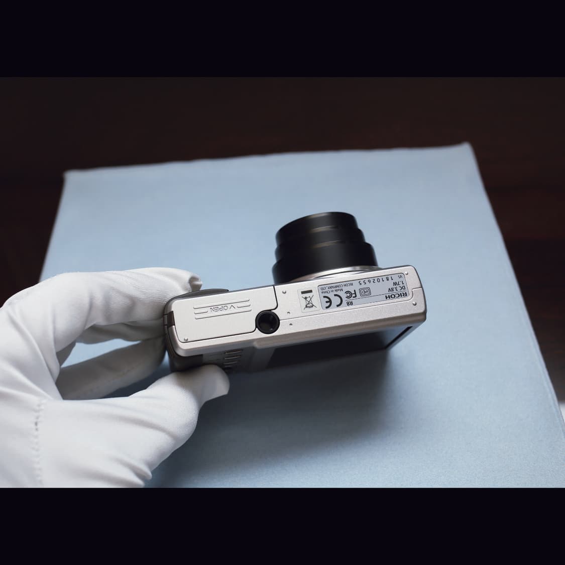 레어<민트급><한글><장원영> 리코 R8 실버 박스 세트 상품이미지7