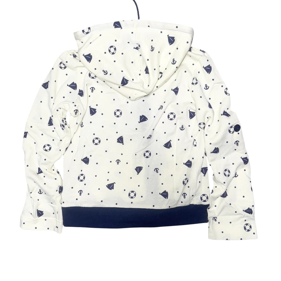 Milky Navy Hood Zip-up 상품이미지5
