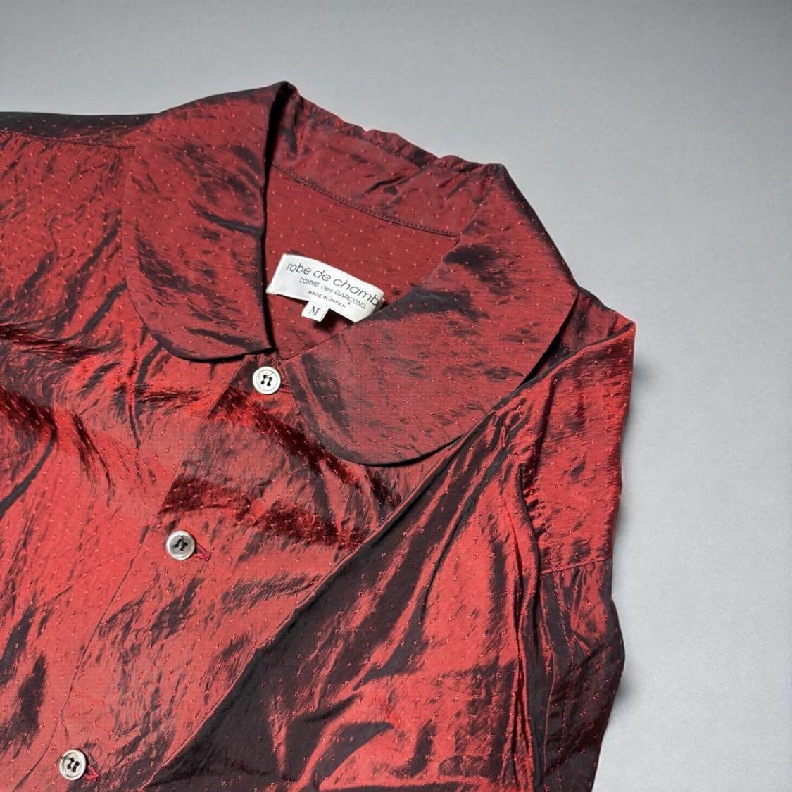 꼼데가르송 2002 도트 패턴셔츠 상품이미지3