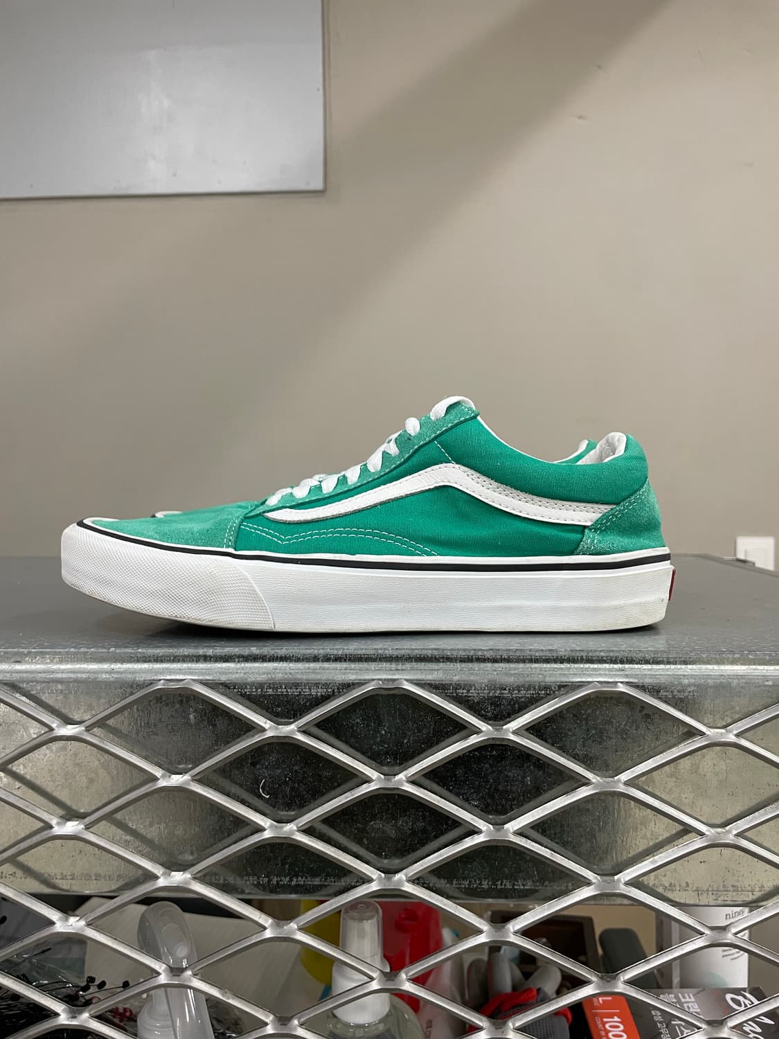 반스 컬러 띠어리 페퍼 그린 265 상품이미지1