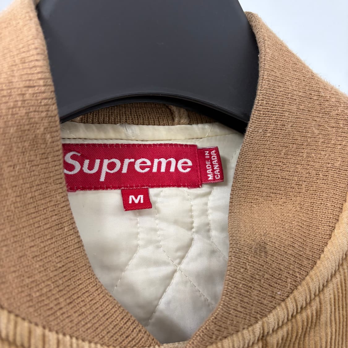 슈프림 코듀로이 바시티 자켓 상품이미지6