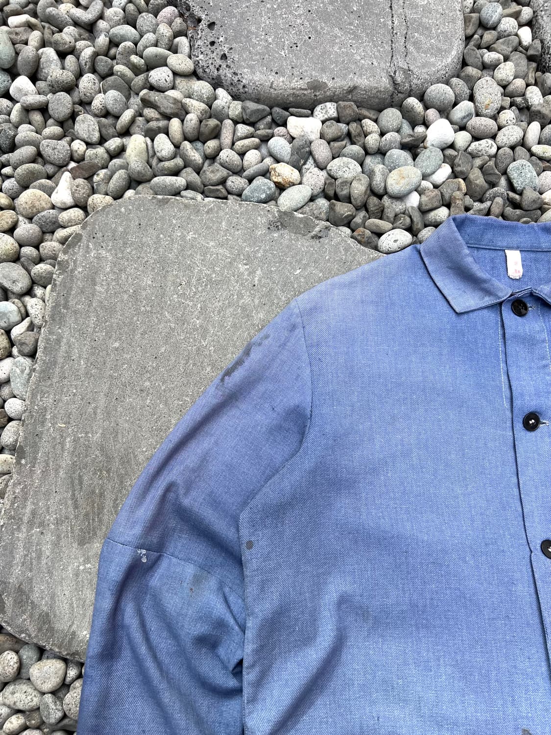 HARD FADED BLUE VINTAGE WASHING 프렌치워크자켓 상품이미지6