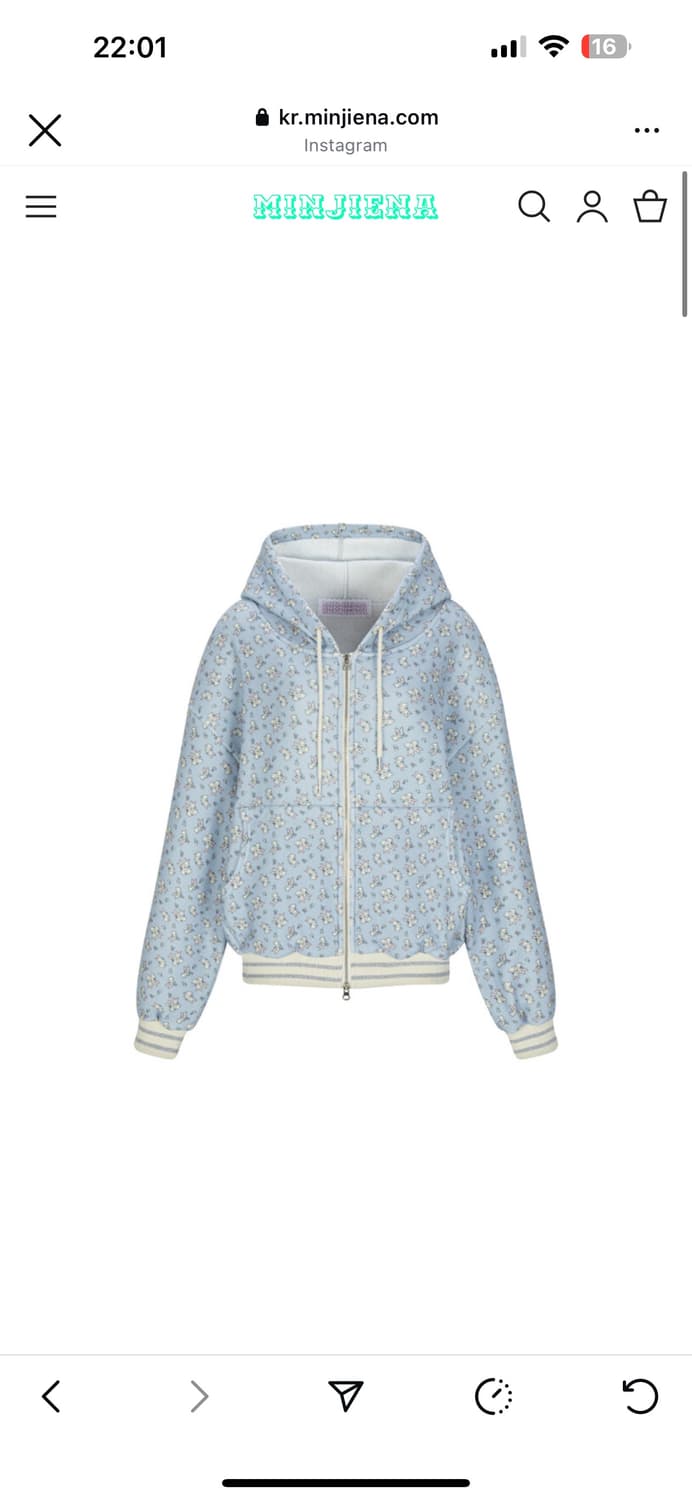 민지에나 RABBIT fluffy hoodie 구해요…ㅠㅠ 상품이미지1