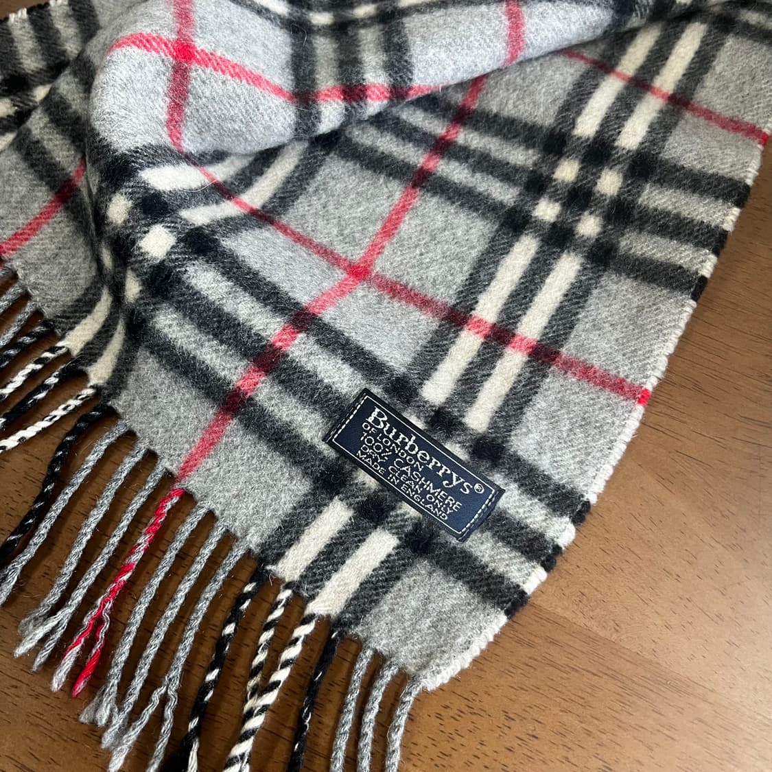 버버리 캐시미어 100% 머플러 상품이미지4